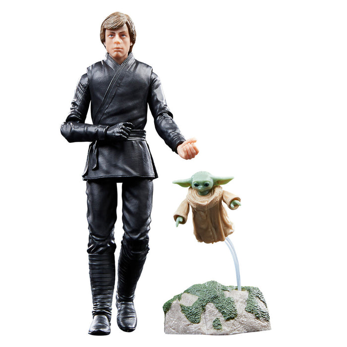 Star Wars The Book of Boba Fett Luke Skywalker & Grogu figure 15cm-1