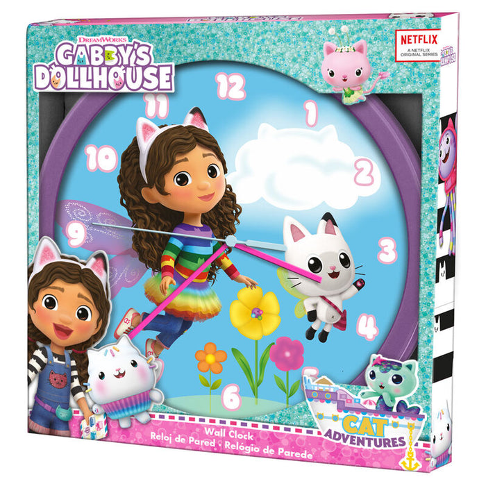 Gabbys Dollhouse wallclock-1