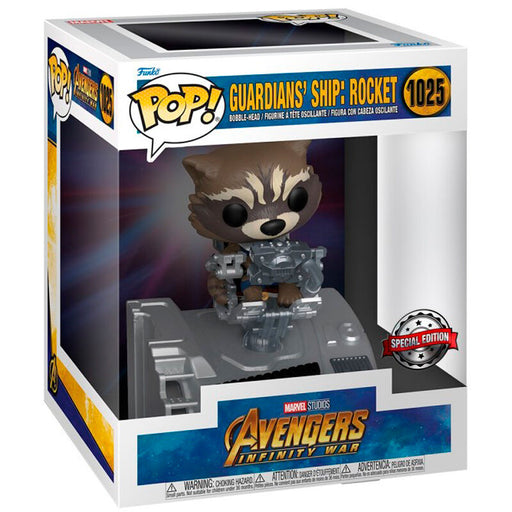 POP figure Deluxe Marvel Guardians of the Galaxy Guardians Ship Rocket Exclusive-0