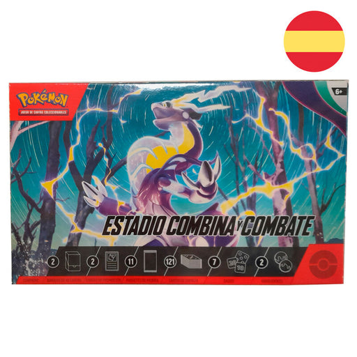 Spanish Pokemon Combine and Combat Stadium Collectible card game box-1