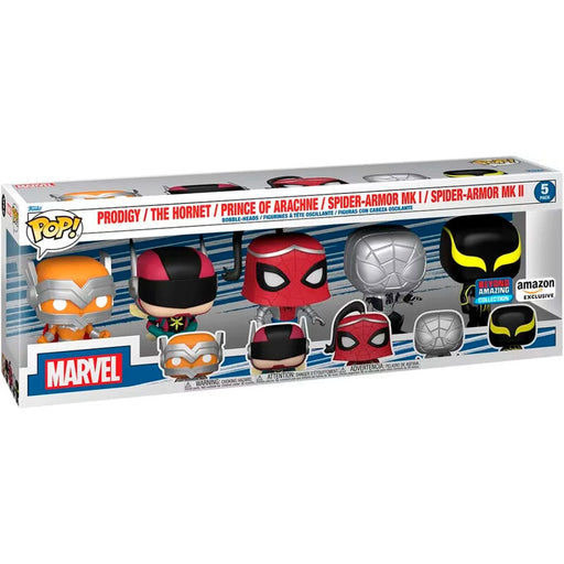 POP pack 5 figures Marvel Spiderman Exclusive-0