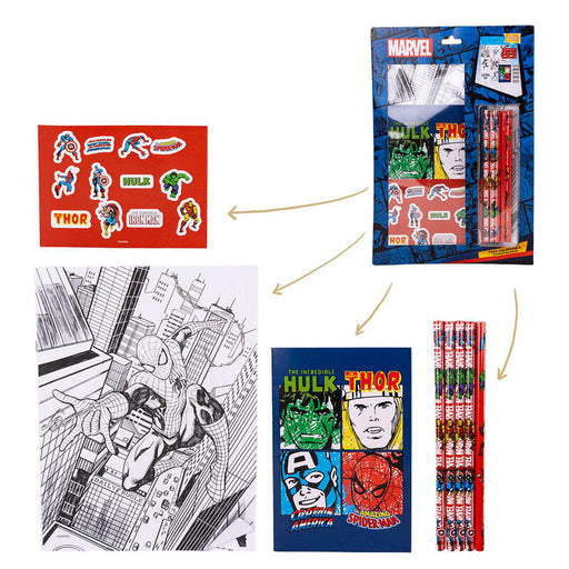 Marvel Avengers Colouring stationery set-0