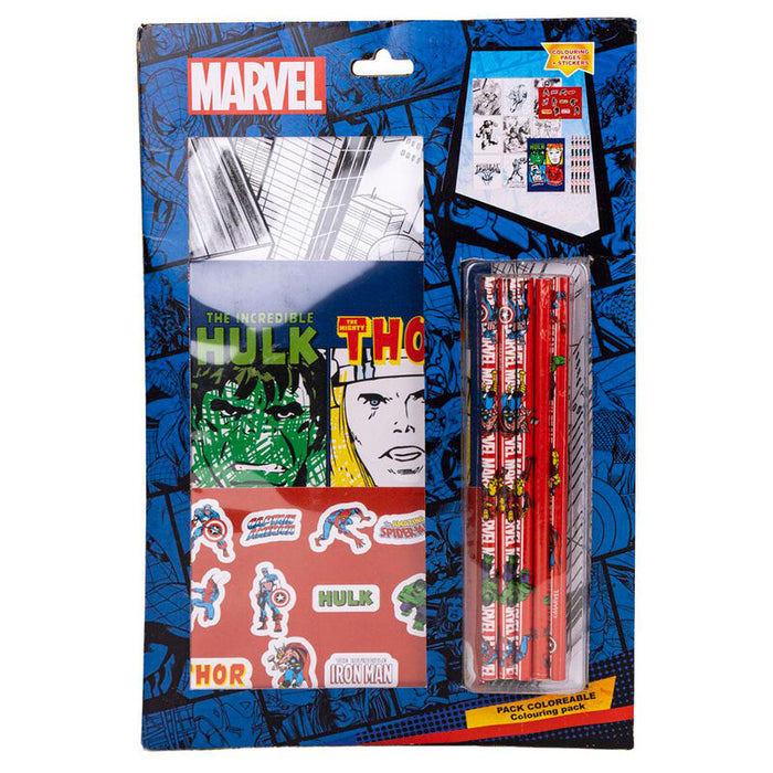 Marvel Avengers Colouring stationery set-1