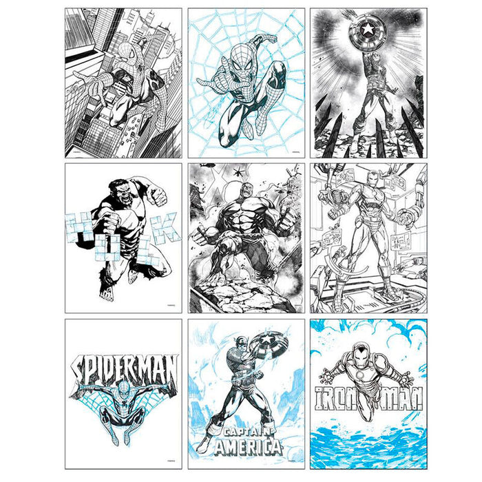 Marvel Avengers Colouring stationery set-2