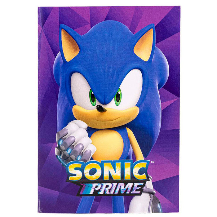Sonic Prime Colouring stationery set-3