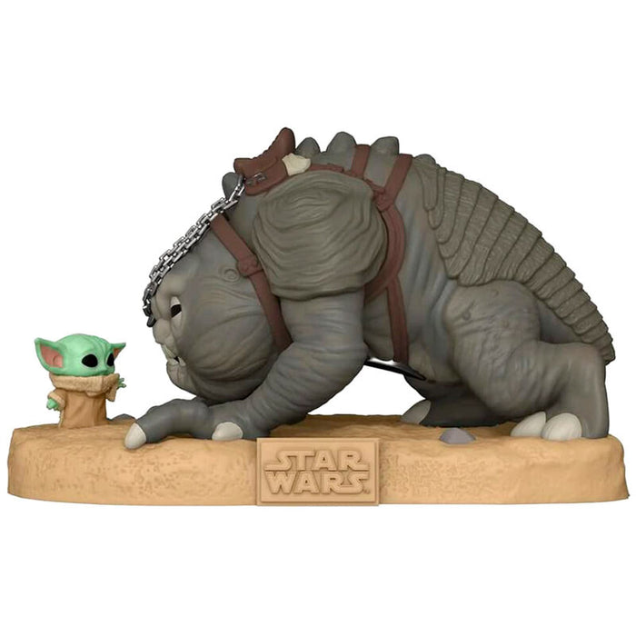 POP figure Star Wars Grogu with Rancor Exclusive-1