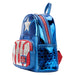 Loungefly Marvel Captain America metallic backpack 26cm-3