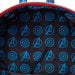 Loungefly Marvel Captain America metallic backpack 26cm-4