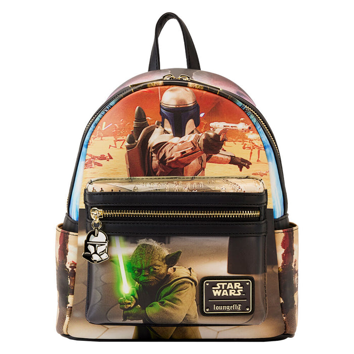 Loungefly Star Wars Episode II Attack of the Clones backpack 26cm-4