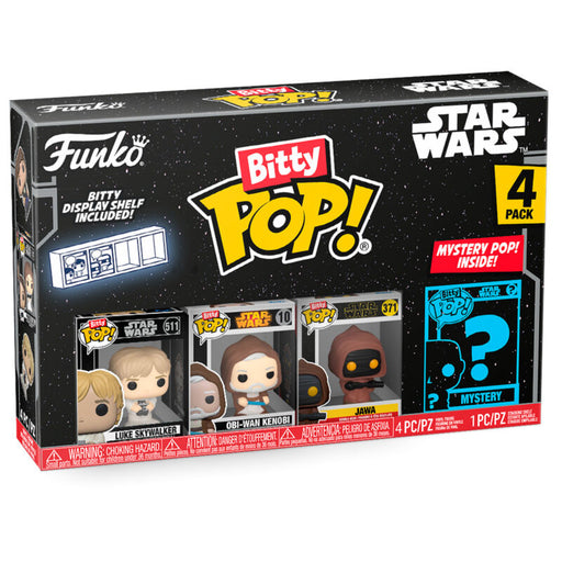 Blister 4 figures Bitty POP Sar Wars Luke-0