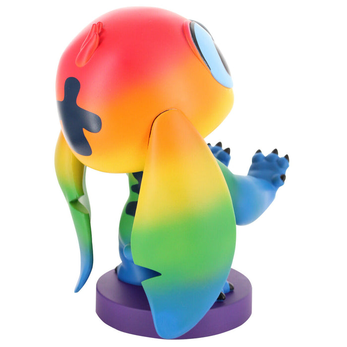 Disney Stitch Rainbow figure clamping bracket Cable guy 20cm-2
