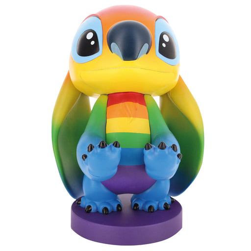 Disney Stitch Rainbow figure clamping bracket Cable guy 20cm-0
