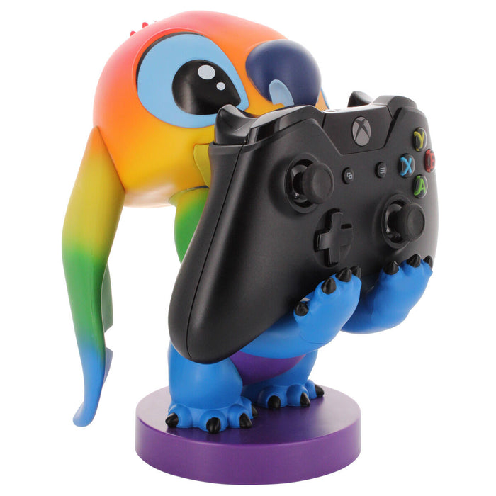 Disney Stitch Rainbow figure clamping bracket Cable guy 20cm-10