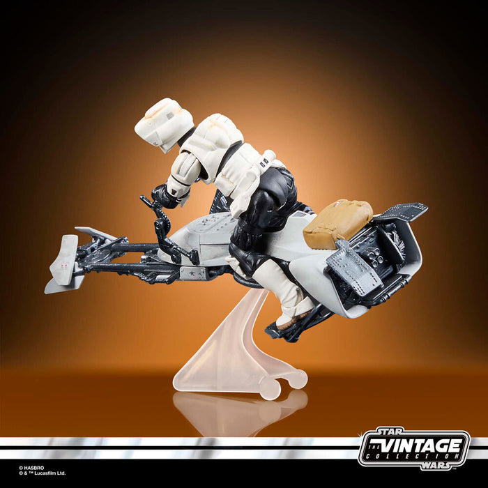 Star Wars the Mandalorian Speeder Bike Scout Trooper & Grogu figure 9cm-12