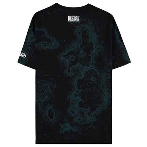 World Of Warcraft Azeroth Map t-shirt-1