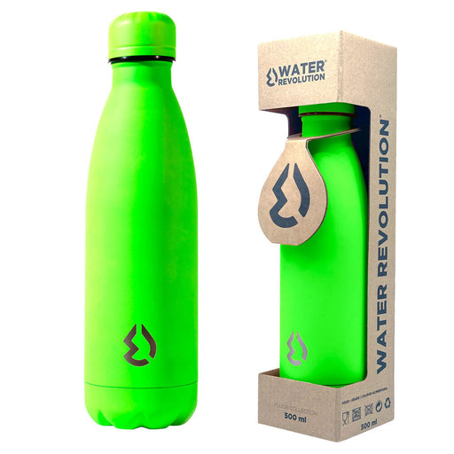Water Revolution Fluor Green water bottle 500ml-1