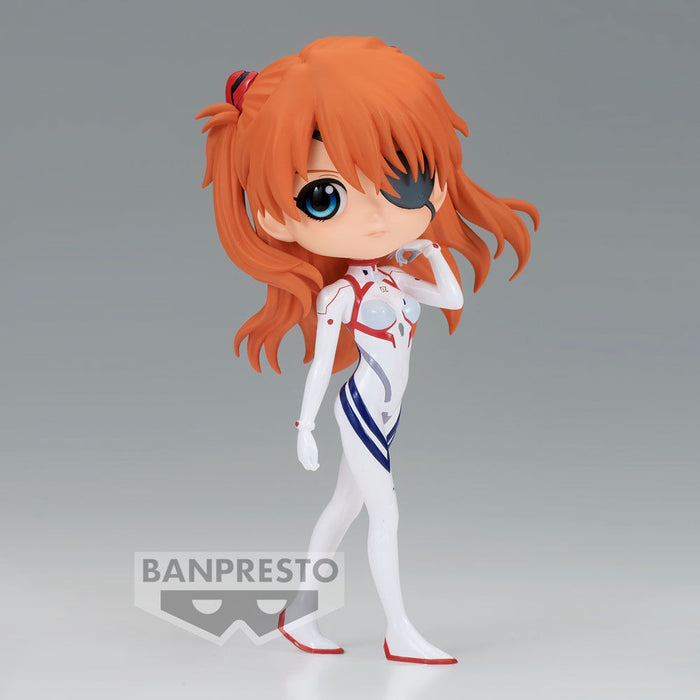 Evangelion 3.0 Asuka Shikinami Langley Plugsuit Style Ver. B Q posket figure 14cm-1
