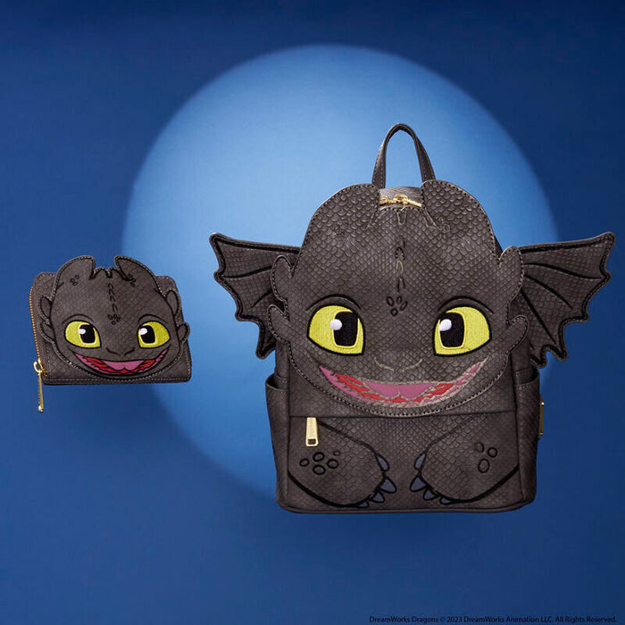 Loungefly How to Train Your Dragon Toothless backpack 25cm-8