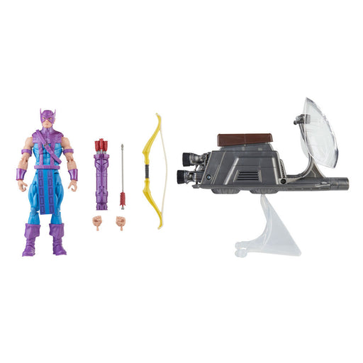 Marvel Avengers Beyond Earths Mightiest Hawkeye with Sky-Cycle figure 15cm-0