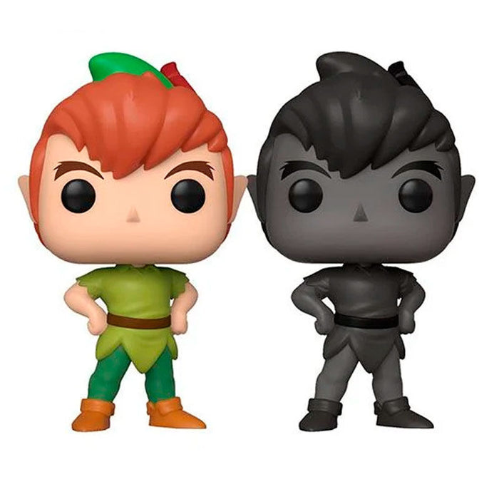 POP pack 2 figures Disney Peter Pan - Peter Pan & Peter Pans Shadow Exclusive-1