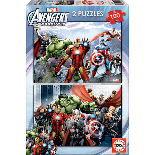 Marvel Avengers puzzle 2x100pcs-0