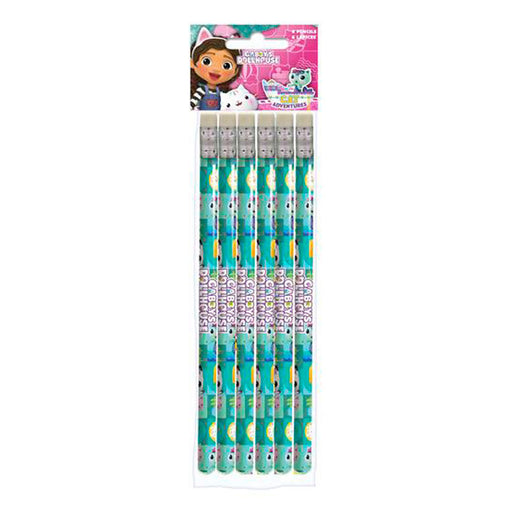 Gabbys Dollhouse 6 pencils set-0