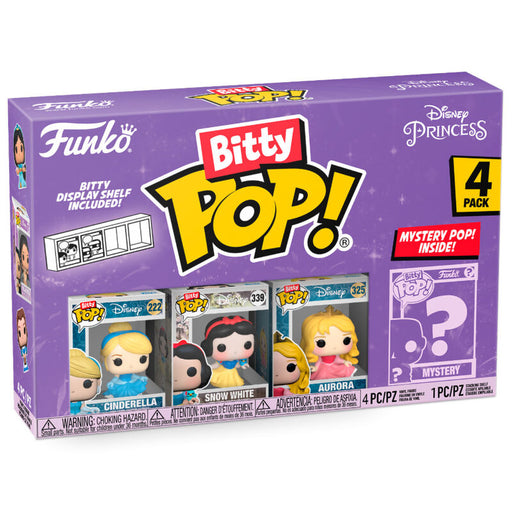 Blister 4 figures Bitty POP Disney Princess Cinderella-0