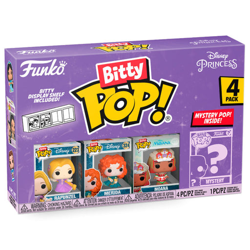 Blister 4 figures Bitty POP Disney Princess Rapunzel-0