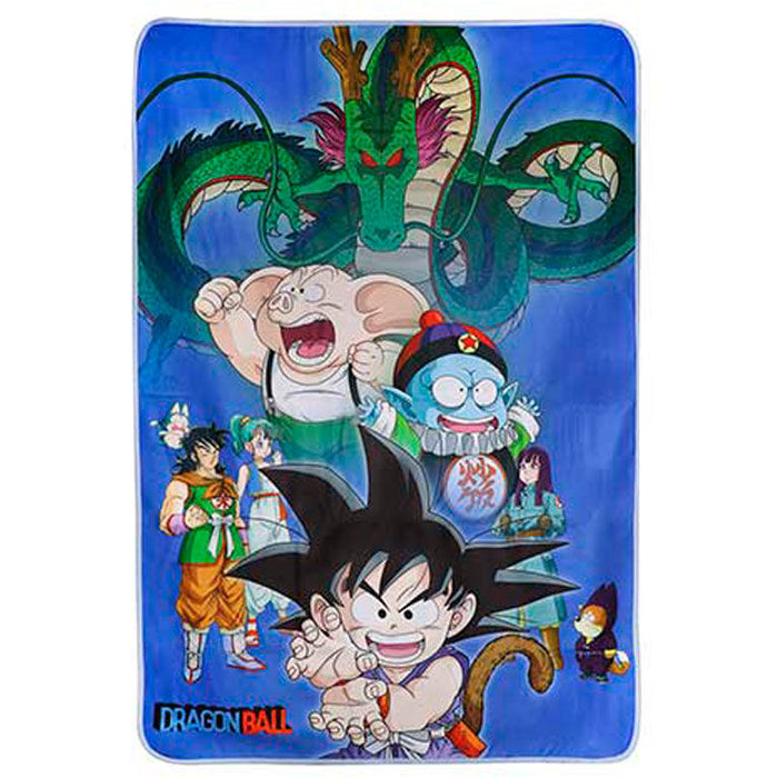 Dragon Ball Shenron and Heroes blanket-1