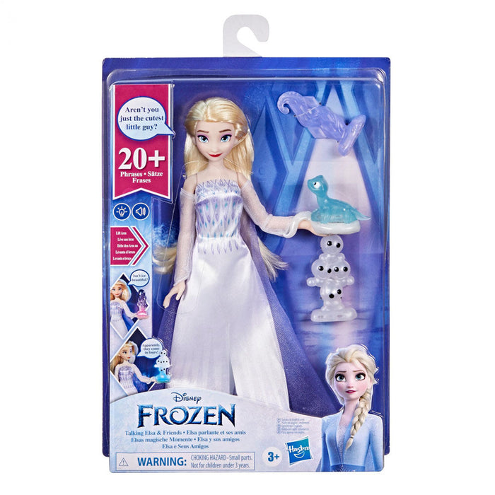 Spanish Disney Frozen 2 Magic Moments Elsa doll-1