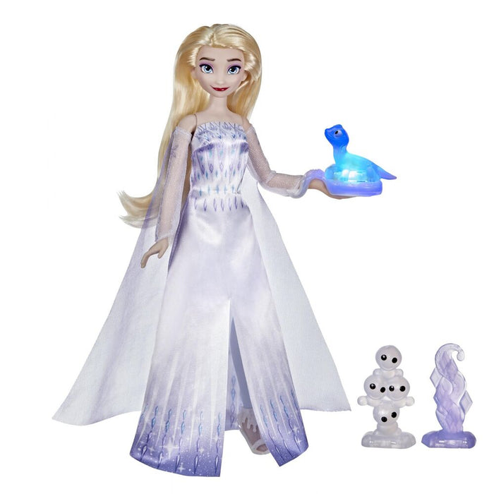 Spanish Disney Frozen 2 Magic Moments Elsa doll-2