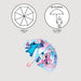 Disney Stitch bubble manual umbrella 45cm-1
