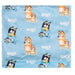 Bluey Kids winter set snood hat gloves-3