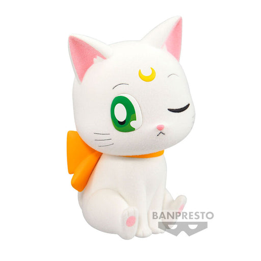 Pretty Guardian Sailor Moon Cosmos the Movie Artemis Big Ribbon Fluffy Puffy figure 7cm-0
