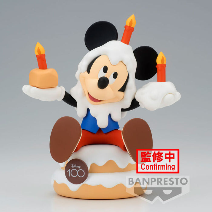 Disney Characters 100th Anniversary Mickey Mouse figure 11cm-1