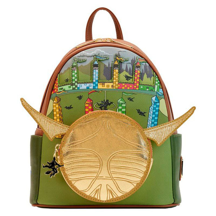 Loungefly Harry Potter Golden Snitch backpack 26cm-4