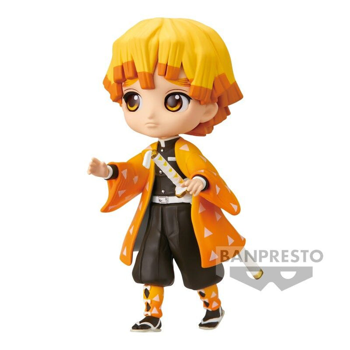 Demon Slayer Kimetsu No Yaiba Zenitsu Agatsuma Q posket petit figure 7cm-5