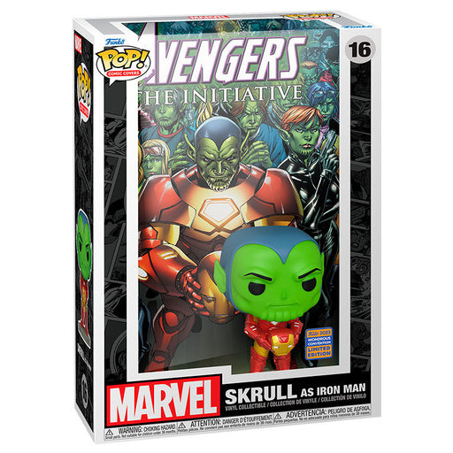 POP figure Album Marvel Avengers Skrull as Iron Man Exclusive-0
