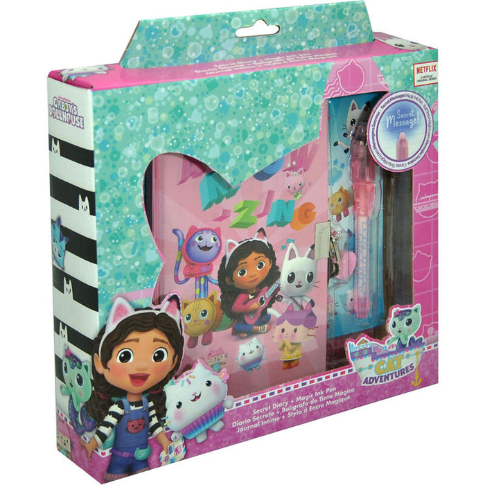 Gabbys Dollhouse secret diary + magic pen-4