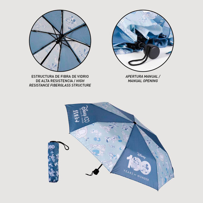 Disney manual folding umbrella 53cm-3