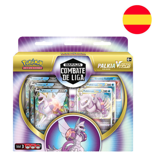 Spanish Pokemon League Palkia Origen V Astro trading card game-1