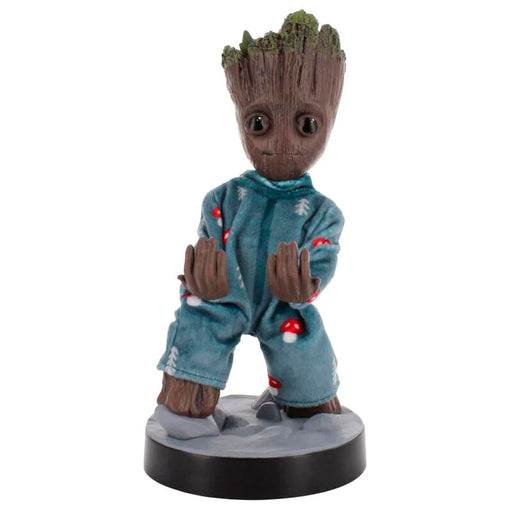 Marvel Guardians of the Galaxy Toddler Groot in Pajamas clamping bracket Cable guy 20cm-1