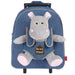 Holly Hypopotamo Trolley with plush toy 38cm-0