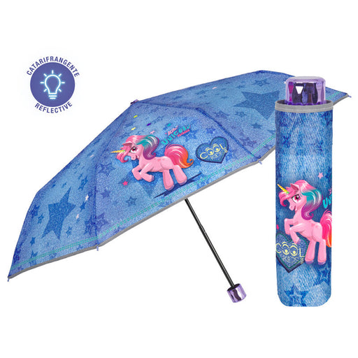 Unicorn manual folding umbrella 50cm-0