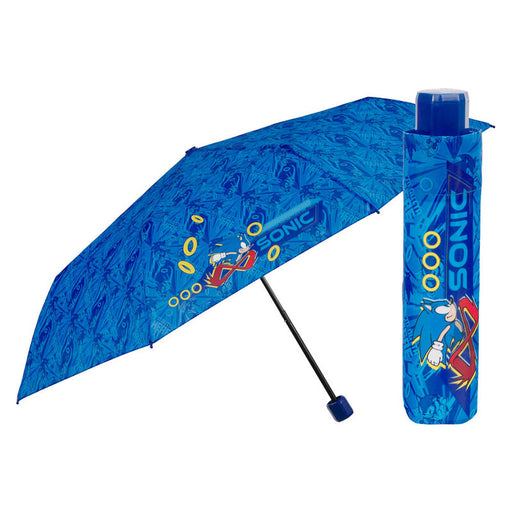 Sonic the Hedgehog manual folding umbrella 50cm-1