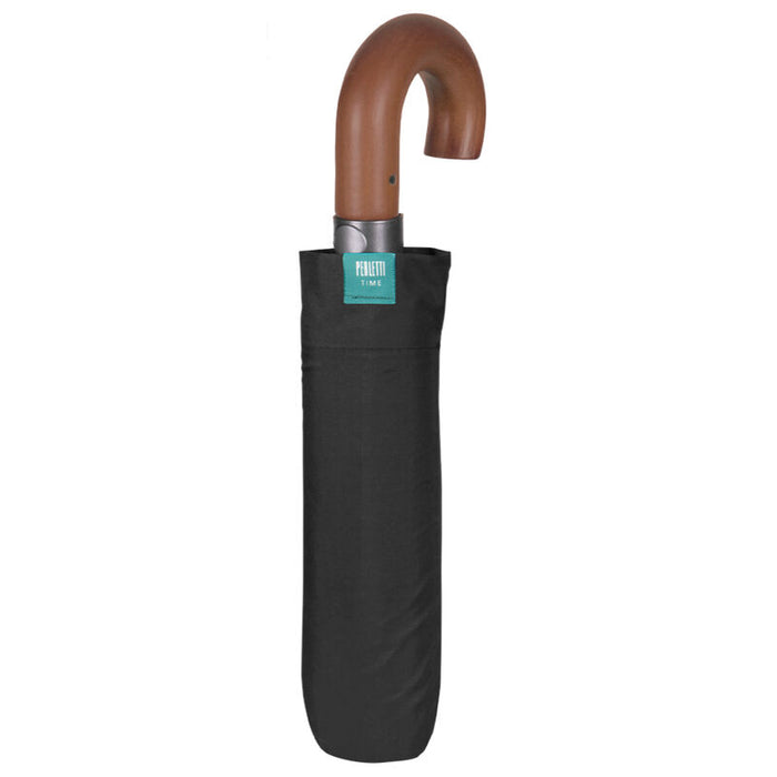 Black automatic folding umbrella 58cm-1