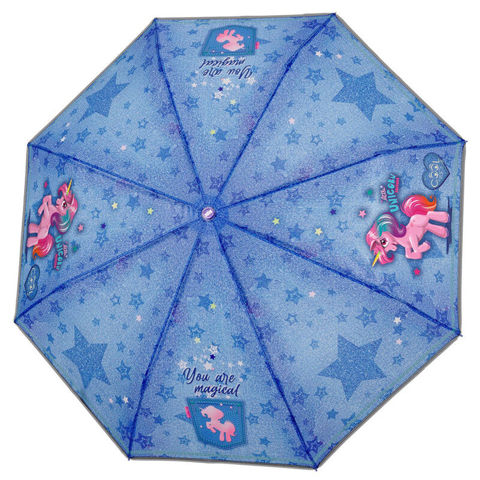 Unicorn manual folding umbrella 50cm-3