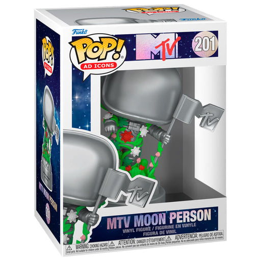 POP figure MTV 40th Anniversary MTV Moon Person-0
