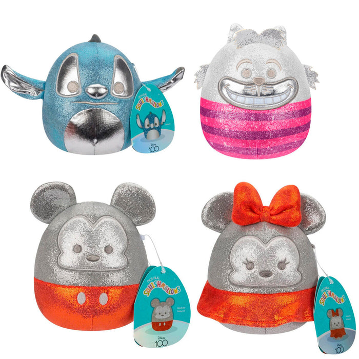Squishmallows Disney pack 4 plush toys 12cm-1
