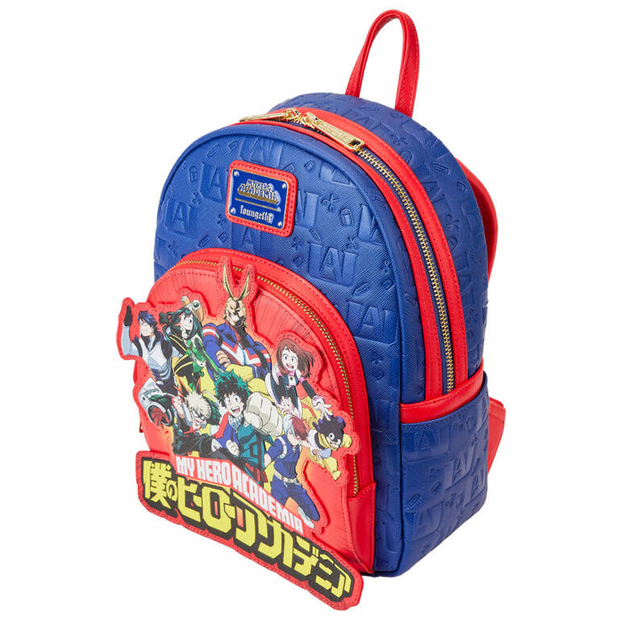 Loungefly My Hero Academia Group Debossed Logo backpack 26cm-2